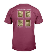 Load image into Gallery viewer, &quot;Great Chemists ft. Bunsen/Beaker &amp; Walter White&quot; Premium T-Shirt
